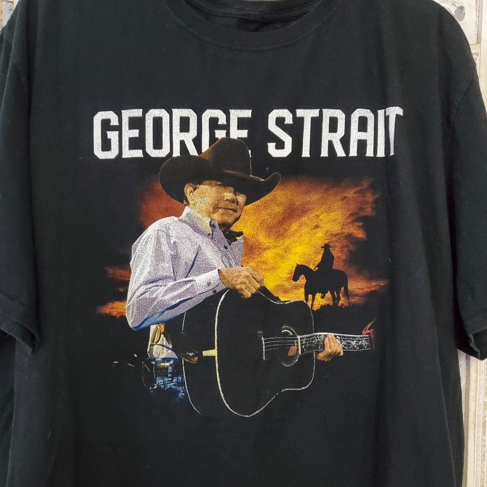 Black Graphic Country Tour Tee - George Strait Austin City Limits  2021 - Picture 5 of 5